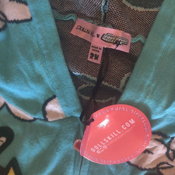 Dolls Kill    Powerpuff Girls  collection sweater size 2x New - Picture 4 of 4